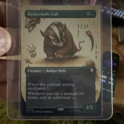 Magic: The Gathering Badgermole Cub 0326 Avatar: The Last Airbender Card - Image 1