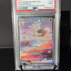 Pokemon Card Charizard ex 199/165 Sv: Scarlet & Violet 151 Holo - PSA 9 Mint! - Image 2