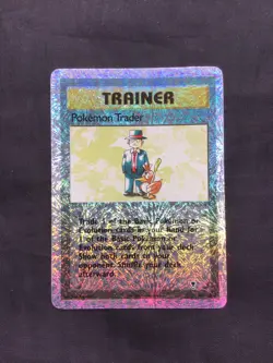 Pokemon Cards: Legendary Collection Reverse Holo: Pokemon Trader 103/110 - Image 1