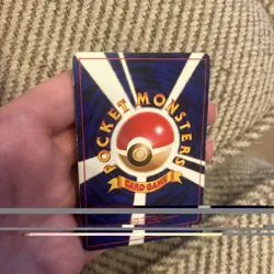 JAPANESE Pokemon ZAPDOS Card BASE/EXPANSION PACK Set #145 HOLO RARE w/Bleed - Image 2