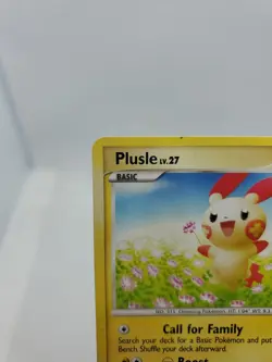 Pokemon Diamond and Pearl Majestic Dawn Plusle Card 28/100 - Image 2