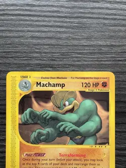 Pokemon TCG Machamp Expedition Base Set Regular Rare Card 51/165 - Image 2