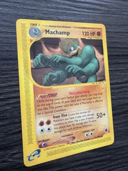 Pokemon TCG Machamp Expedition Base Set Regular Rare Card 51/165 - Image 5