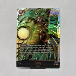 Broly: Saiyan, SCR Foil Fusion World Dragon Ball Super ccg card game - Image 1