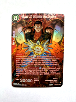 Super 17, Ultimate Masterpiece SPR Foil card Dragon Ball Super ccg card game - Image 1