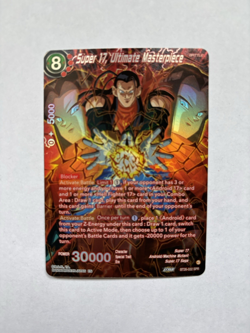 Super 17, Ultimate Masterpiece SPR Foil card Dragon Ball Super ccg card game - Image 2