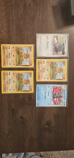 Pokemon TCG Base Set SV1EN Lot Diglett Lechonk Wugtrio 6 Cards English - Image 1