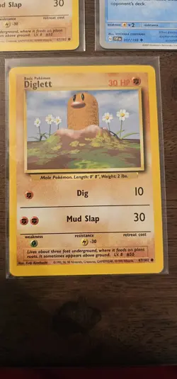 Pokemon TCG Base Set SV1EN Lot Diglett Lechonk Wugtrio 6 Cards English - Image 3