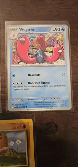 Pokemon TCG Base Set SV1EN Lot Diglett Lechonk Wugtrio 6 Cards English - Image 5