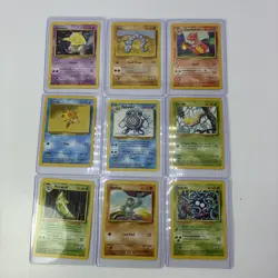Pokemon Card Joblot Bundle Base Set 1999 + Covers For Grading PSA RA - Image 1