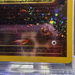 CGC 10 GEM MINT Entei 2001 Black Star Promos 34 Reverse Holo Swirl Pokemon Card - Image 3