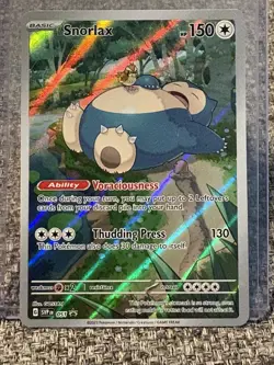 Snorlax 051 Sv: Scarlet & Violet Promo Cards Holo - Image 1