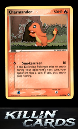 Charmander 48/108 Pokemon Common Power Keepers Card LP - Image 1