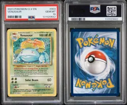Pokemon Venusaur 003/034 Trading Card Game Classic Collection PSA 10 - Image 3