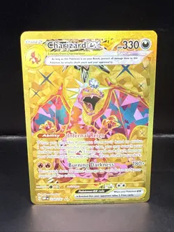Pokemon TCG Charizard EX Holo Card Obsidian Flames 228/197 - Image 2