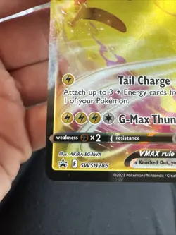 Pikachu VMAX SWSH286 SWSH: Sword & Shield Promo Cards Holo - Image 5