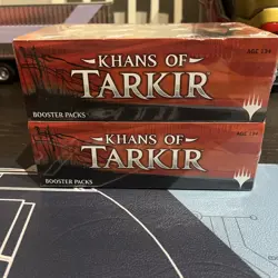 MTG Khans Of Tarkir Factory Sealed Booster English MTG New 2 Available - Image 1