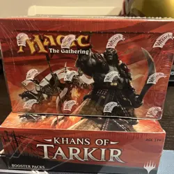 MTG Khans Of Tarkir Factory Sealed Booster English MTG New 2 Available - Image 2