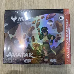 MTG Magic The Gathering Avatar The Last Airbender Collector Booster Box Sealed - Image 1