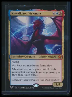 MTG- Niv-Mizzet, Visionary- Foundations- Mythic - Image 1
