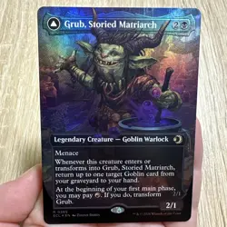 Grub, Storied Matriarch (Borderless) R Foil Lorwyn Eclipsed 289 NM - Image 1