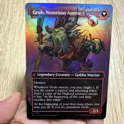 Grub, Storied Matriarch (Borderless) R Foil Lorwyn Eclipsed 289 NM - Image 2