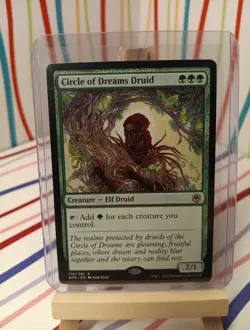 Circle of Dreams Druid - MtG Forgotten Realms - R176 NM 2021 - Image 1