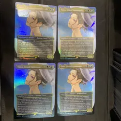 4x MTG FOIL '' YUNA GRAND SUMMONER'' PROMO FOIL P001 /MAGIC FINAL FANTASY NM - Image 2