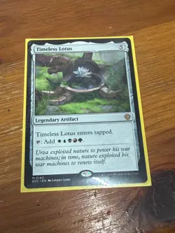 1 x Timeless Lotus - Commander: Lorwyn Eclipsed - NM-Mint - MTG - Image 1
