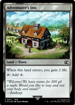 MTG Adventurer's Inn Foil NM FINAL FANTASY Magic 271 - Image 1