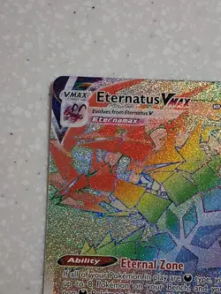 Pokemon TCG Eternatus VMAX Darkness Ablaze 192/189 Rainbow Secret Rare - Image 4