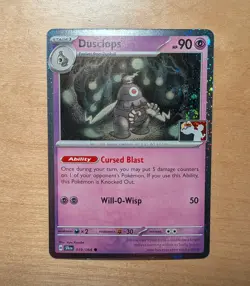 Dusclops #019/064 - Pokemon TCG - NM Cosmo Holo - Prize Pack Series 7 - Stamped - Image 1