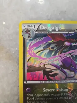 Pokemon TCG Dragalge 86/122 Reverse Holo Rare XY Breakpoint NM - Image 2