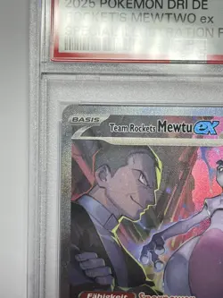 Pokemon TCG Team Rockets Mewtu EX PSA 10 DRI 231 Mint Deutsch Ewige Rivalen - Image 3