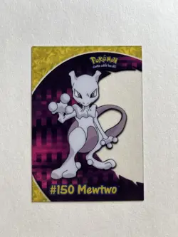 Mewtwo #150 - PC5 - Clear Acetate - Topps Pokemon Series 3 1998 - Vintage Rare - Image 2