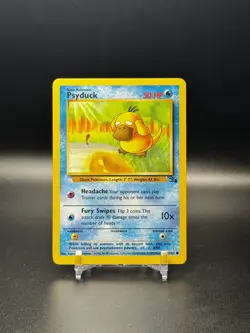 POKEMON WOTC FOSSIL UNL. #53 PSYDUCK COMMON - NM - Image 1
