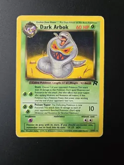 Dark Arbok #19 Pokemon Team Rocket HP - Image 1
