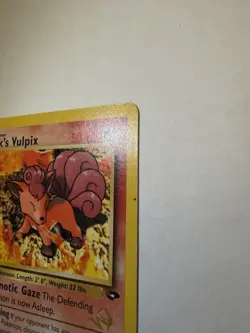 Pokemon TCG Brock's Vulpix Gym Challenge (W Stamp) 37/132 2000 Ken Sugimori - Image 5