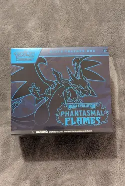 Pokemon TCG Phantasmal Flames Elite Trainer Box ETB | Mega Evolution | Sealed - Image 1