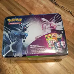 Pokemon TCG Sword & Shield Palkia & Dialga Fall Collectors Chest 2022 Tin SEALED - Image 1