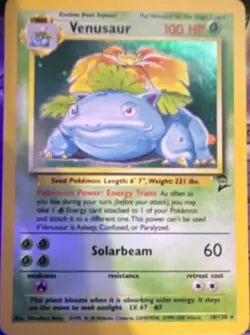 Venusaur - Base Set 2 (BS2) Holo Rare Pokemon TCG Near Mint - Image 1