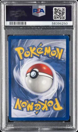1999 POKEMON GAME YELLOW CHEEKS #58 PIKACHU PSA 8 - Image 2