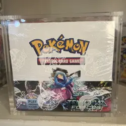 Pokemon TCG Scarlet & Violet - Temporal Forces Booster Sealed Box With Acrylic - Image 1
