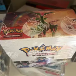 Pokemon TCG Scarlet & Violet - Temporal Forces Booster Sealed Box With Acrylic - Image 3