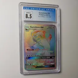 Gumshoos GX 157/149 CGC 8.5 Ultra Rare 2017 Sun & Moon Graded Pokemon NM-M - Image 1