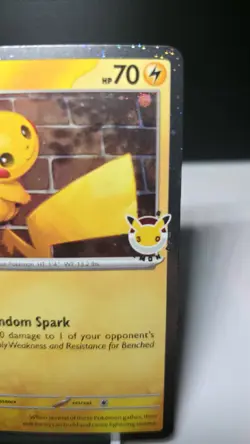 Pikachu TEF 051/162 🌀 Single Swirl Pokemon Day 2026 Promo Stamped plus Coin - Image 5