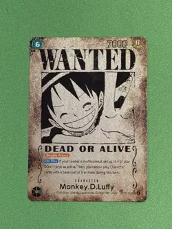Monkey.D.Luffy (118) (Wanted Poster) OP13-118 Carrying On His Will Foil - Image 1