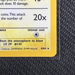Jolteon 04/64 Holo Rare Pokemon Card English Jungle 1999 WOTC TCG CCG Unlimited - Image 4