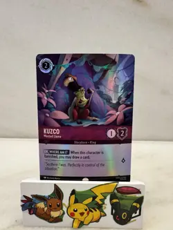 Disney Lorcana Fabled KUZCO Wanted Llama Epic Foil #209/204 - Image 1