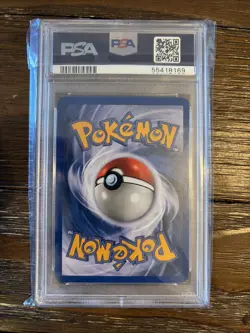 PSA 7 NM Pokemon 2000 Black Star Eevee #11 Holo Pokemon League Promo - Image 3